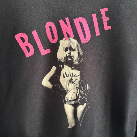 New BLONDIE crew neck sweatshirt Large - Picture 2 of 3